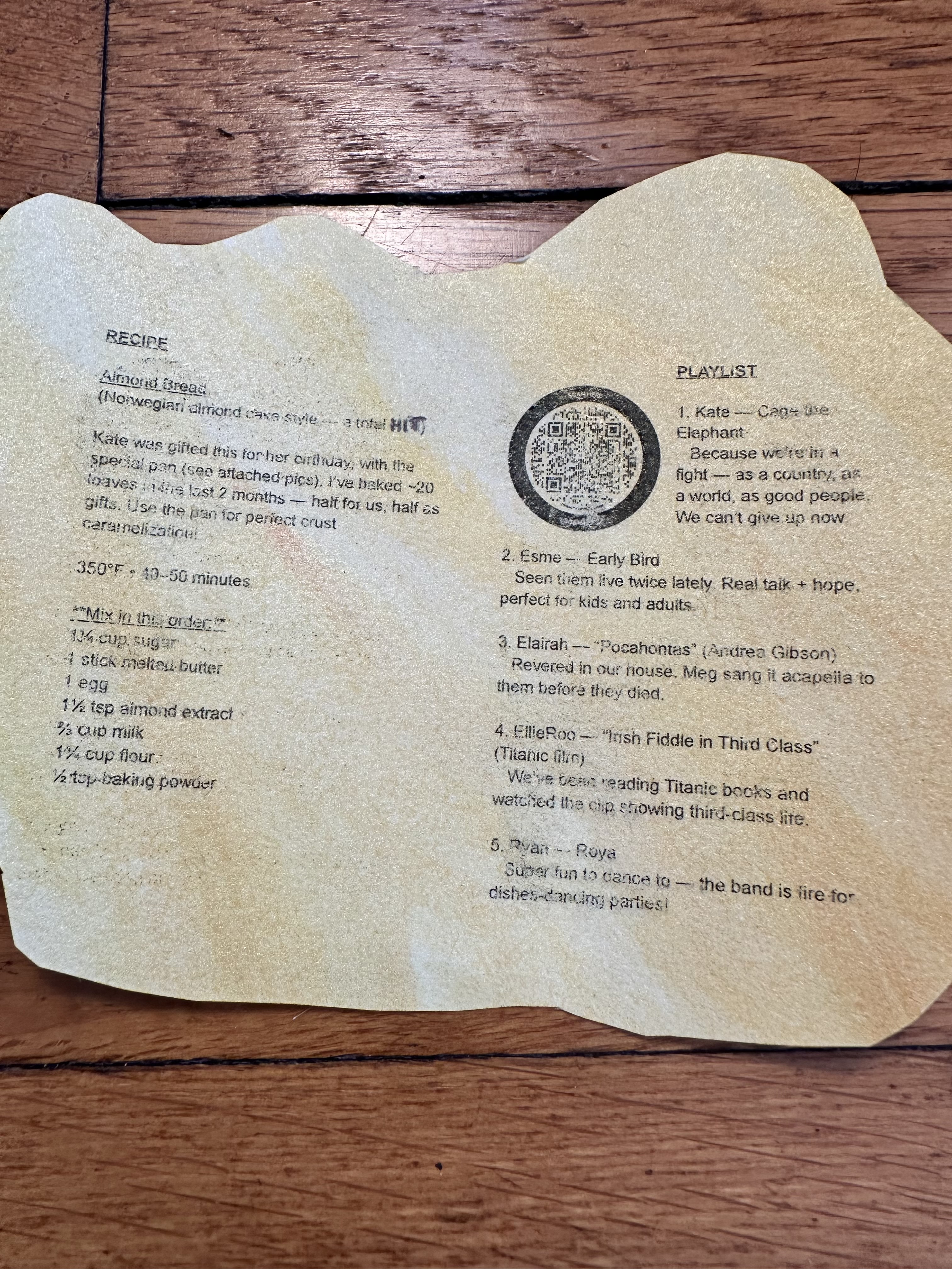 Month 1 preview - letter and stickers